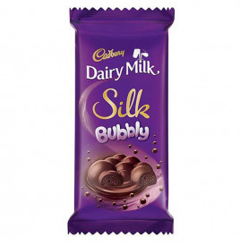 Cadbury Dairy Milk Silk Bubbly   Pack  50 grams